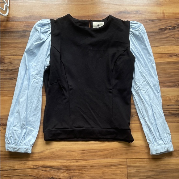 Tuckernuck mixed media gracia top - Picture 2 of 4